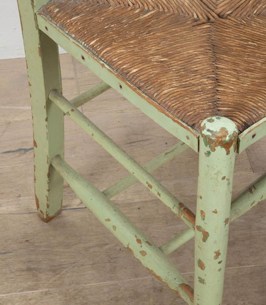 Early 20th Century English Green Painted Child's Chair CH4239884