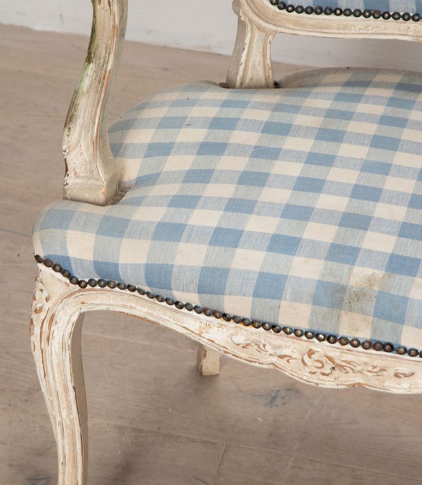 Pair of 19th Century French Bergeres Armchairs CH4439351