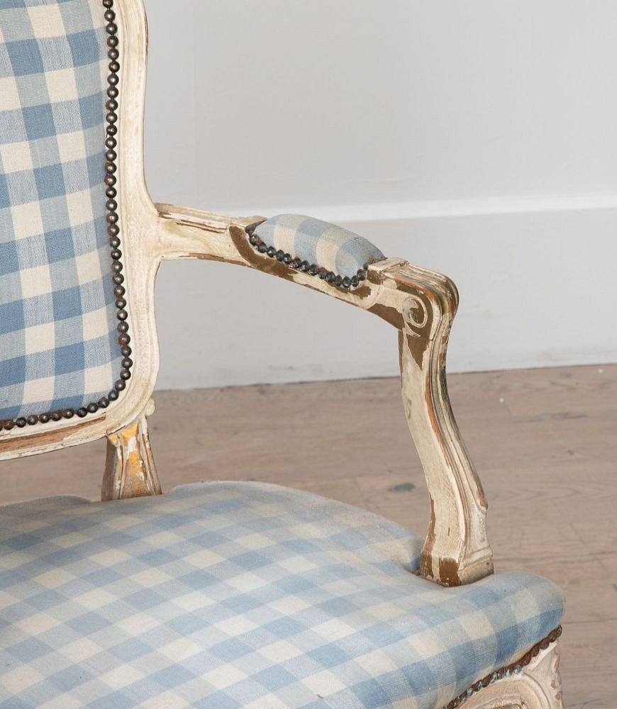 Pair of 19th Century French Bergeres Armchairs CH4439351