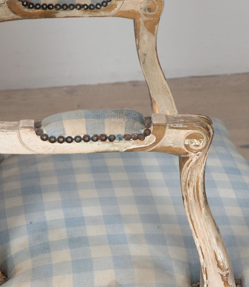 Pair of 19th Century French Bergeres Armchairs CH4439351