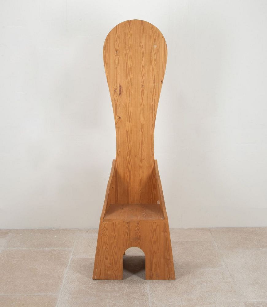 20th Century Italian Mario Ceroli Fratina Chair CH4641837