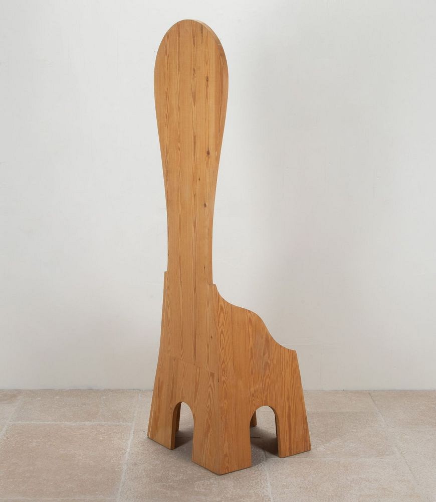 20th Century Italian Mario Ceroli Fratina Chair CH4641837