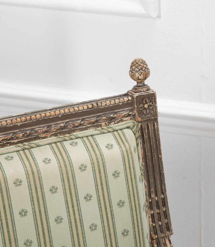 Pair of 19th Century French Painted Chairs CH5236070