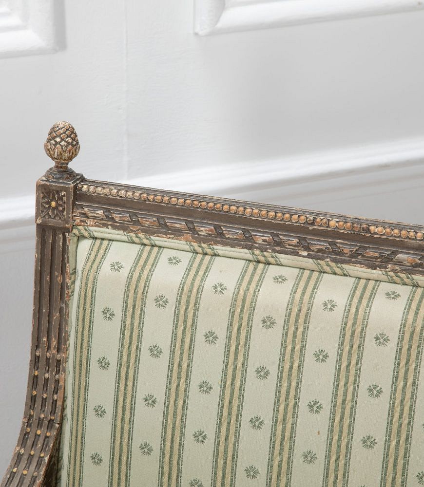 Pair of 19th Century French Painted Chairs CH5236070