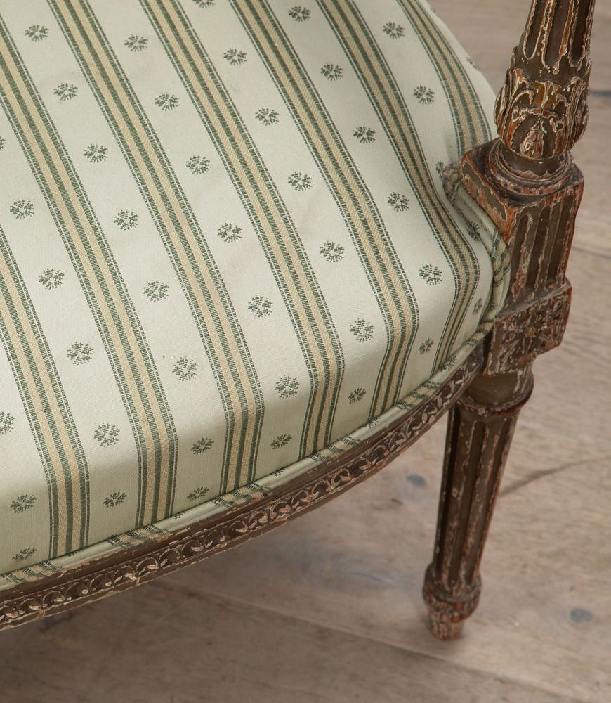 Pair of 19th Century French Painted Chairs CH5236070