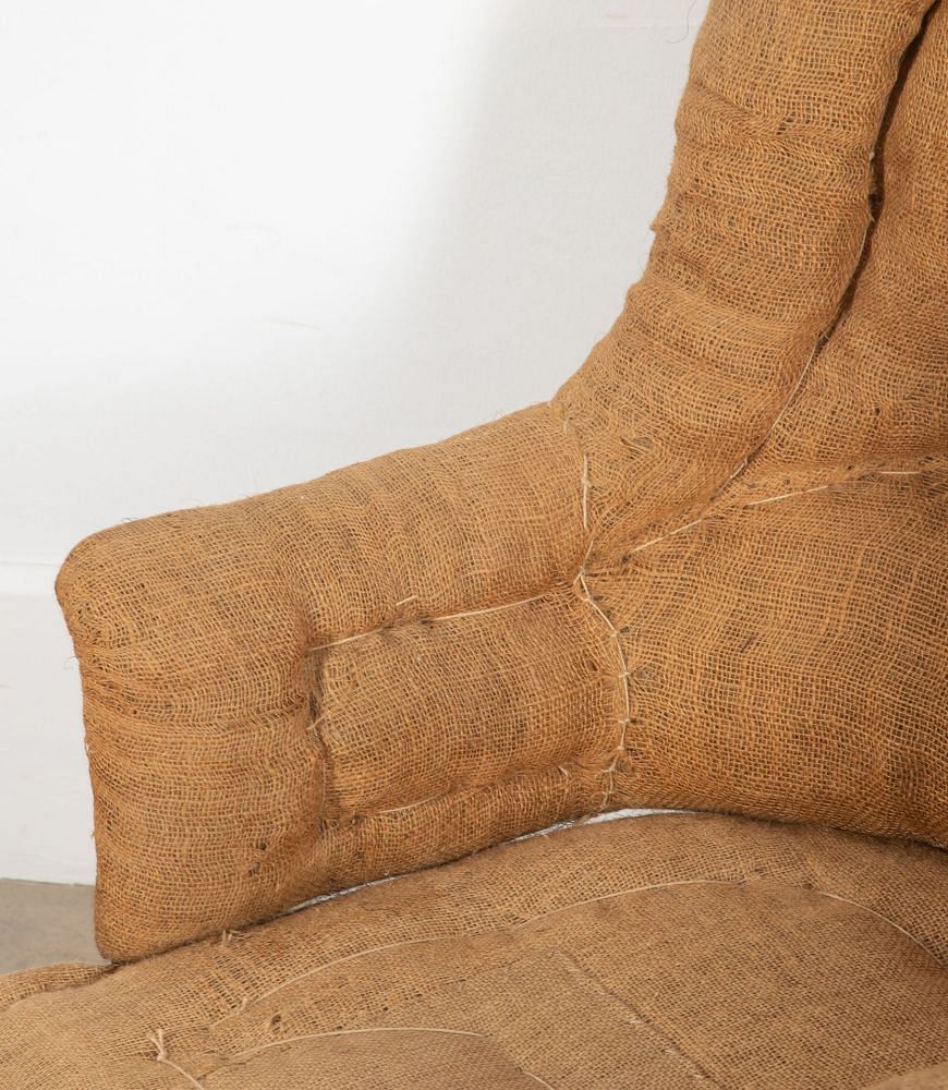 19th Century French Metal Frame Armchair CH7236161