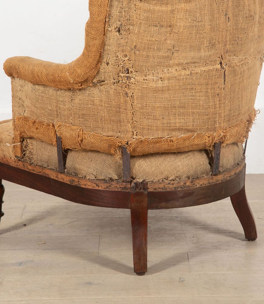 19th Century French Metal Frame Armchair CH7236161