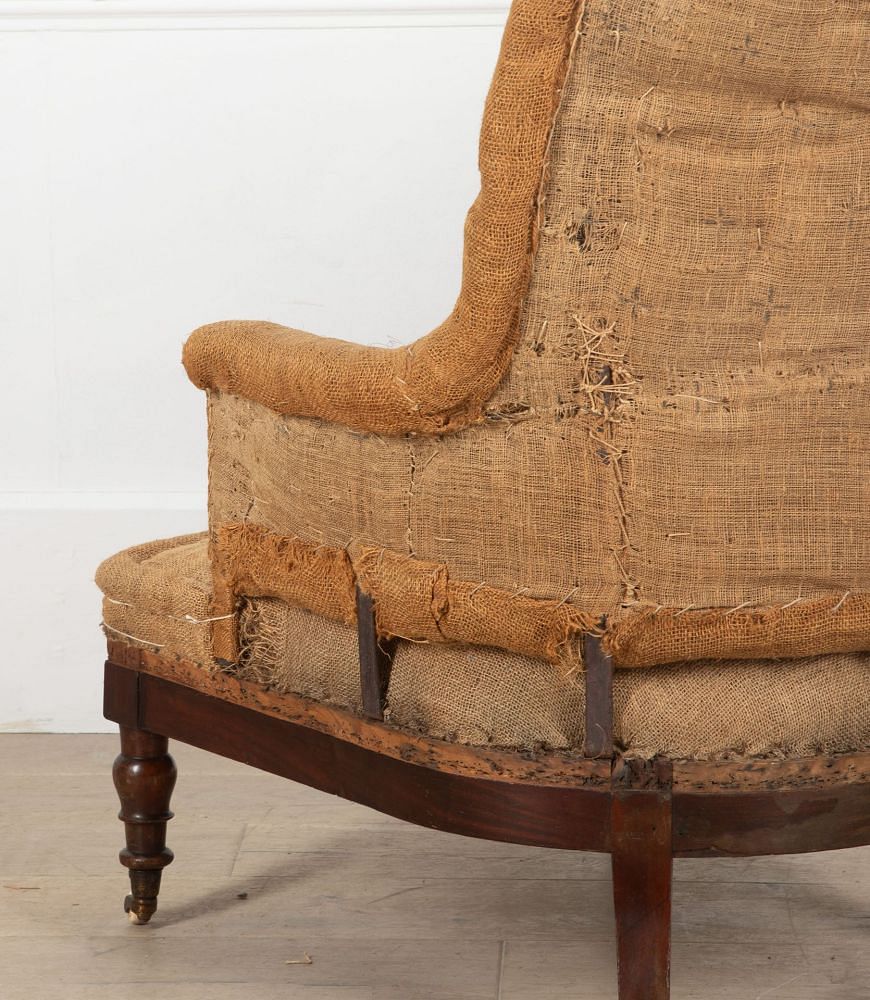 19th Century French Metal Frame Armchair CH7236161