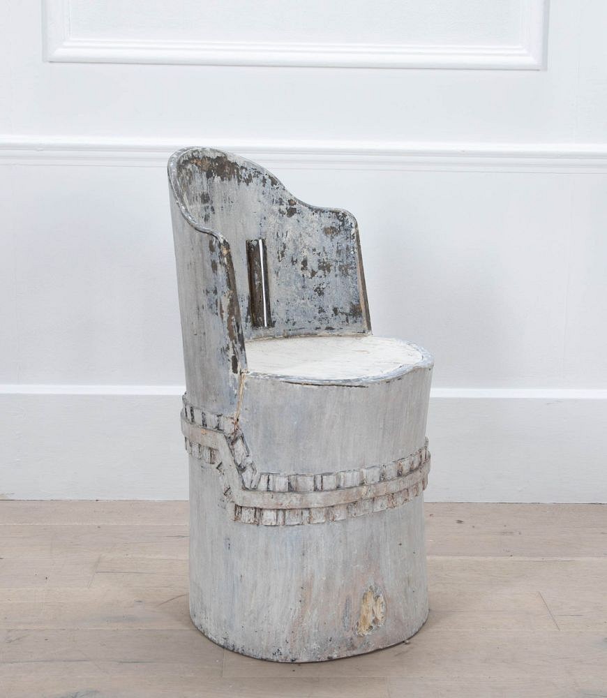 SALE: 19th Century Swedish Kubb Stool CH9236044