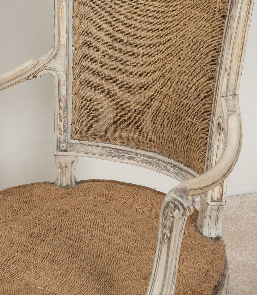 Pair of 19th Century Italian Painted Armchairs CH9242180