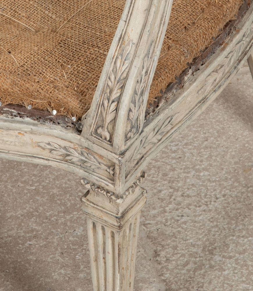 Pair of 19th Century Italian Painted Armchairs CH9242180