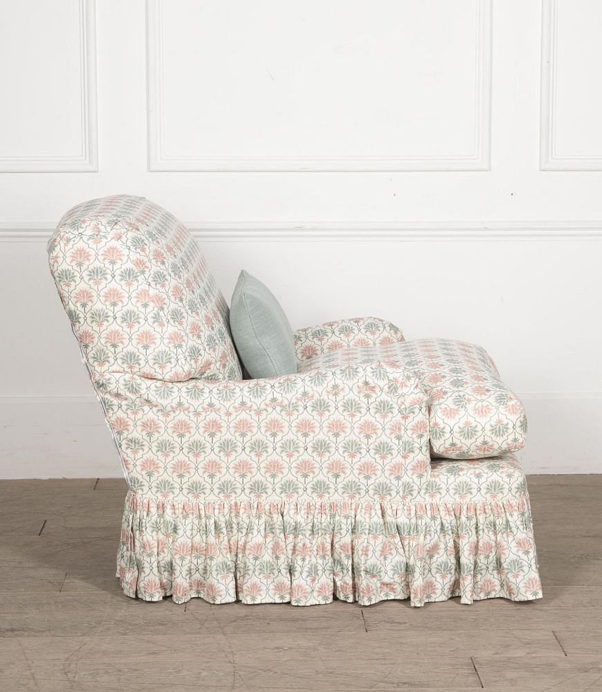 Kingston Armchair | Loose Cover Ruffled Skirt - Made to Order CH9543117