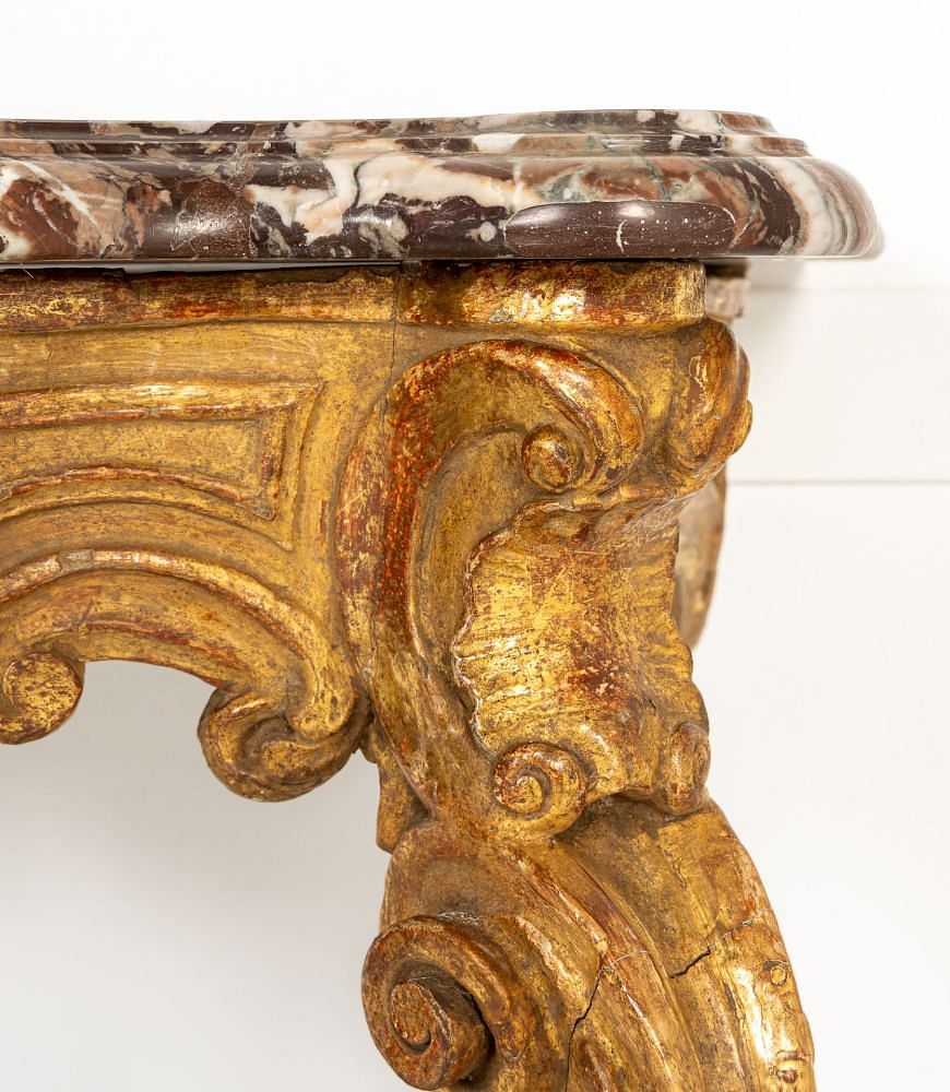 Small 18th Century Giltwood Console Table CO0641614