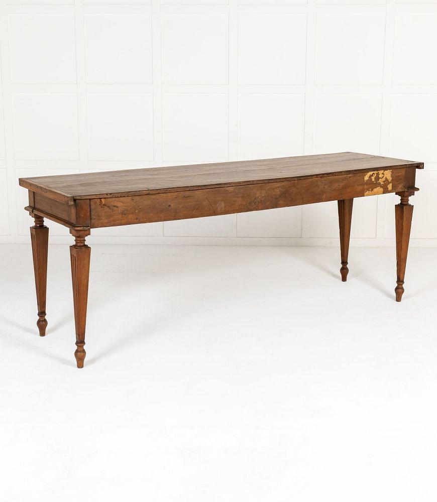 Large Pair of 18th Century Italian Walnut Serving Tables CO0642909