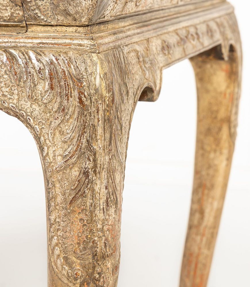 Large 19th Century English Silver Gilt Gesso Console Table CO0643146