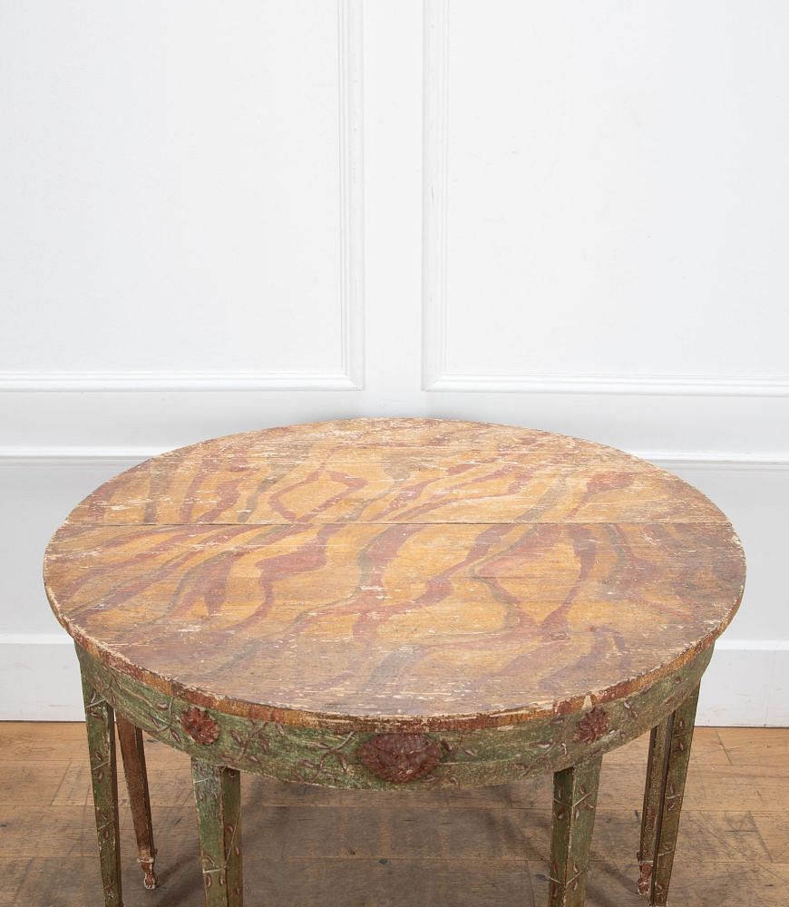 Pair of 19th Century Italian Demi Lune Tables CO0737709