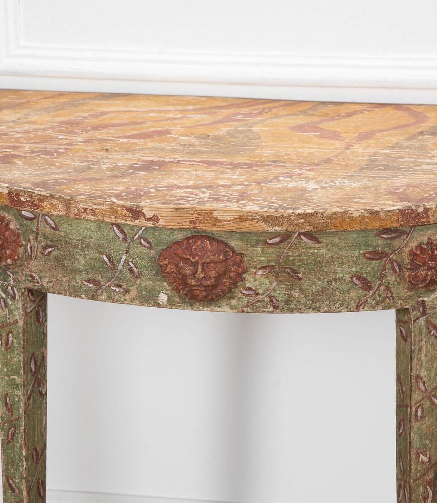 Pair of 19th Century Italian Demi Lune Tables CO0737709