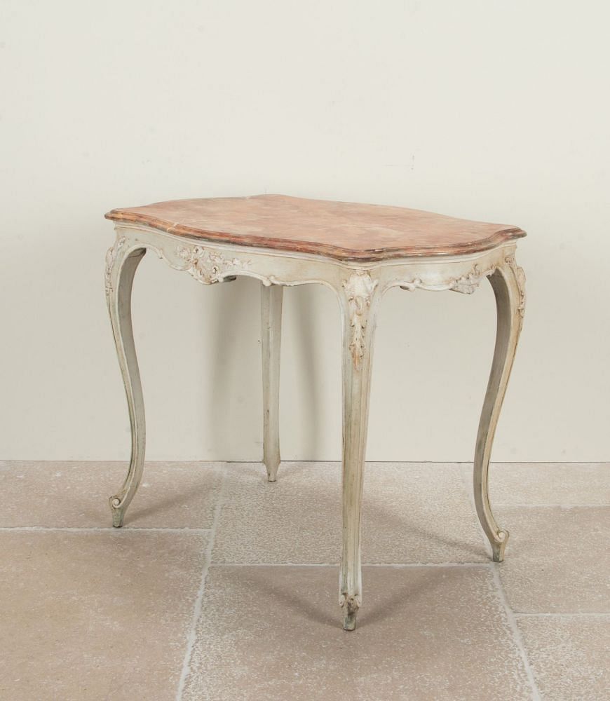 20th Century French Louis XV Revival Painted Side Table CO1542003