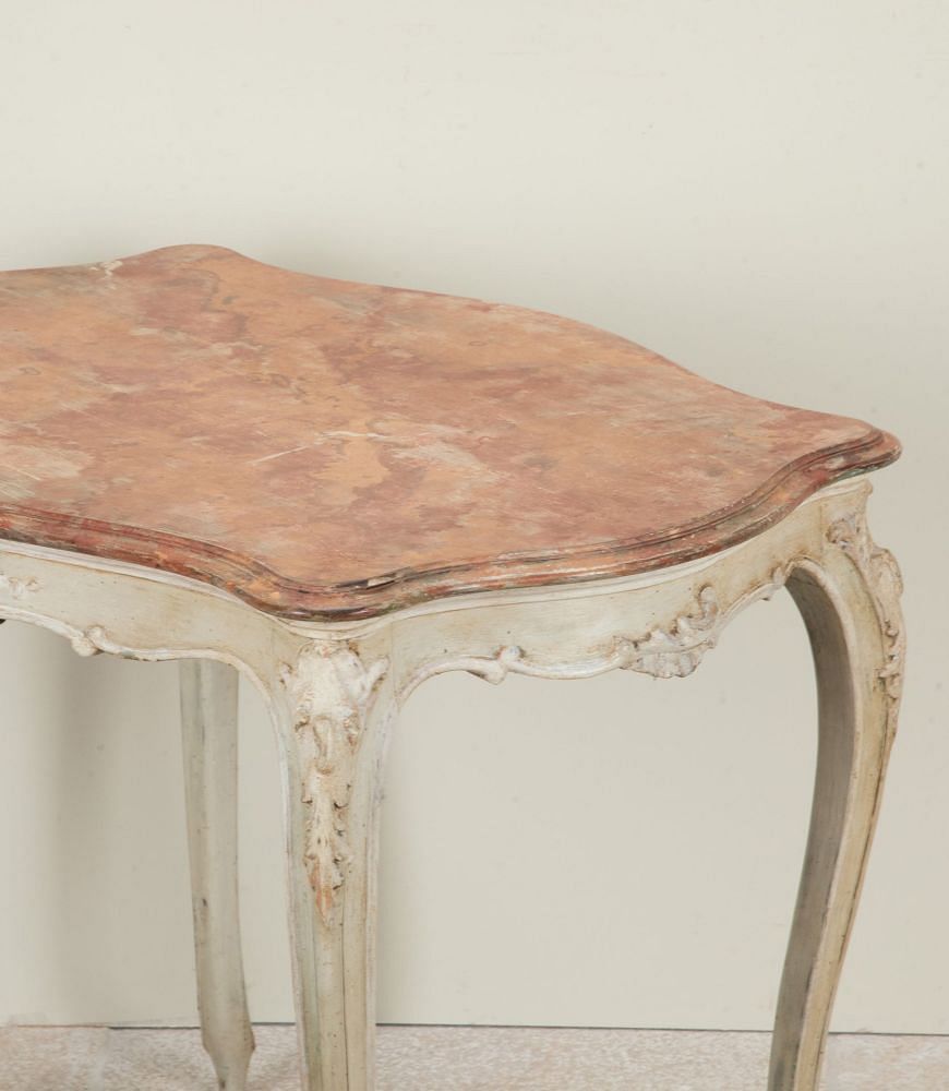 20th Century French Louis XV Revival Painted Side Table CO1542003