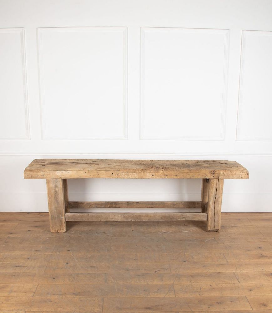 Large 19th Century French Country Workshop Bench Table CO2336300