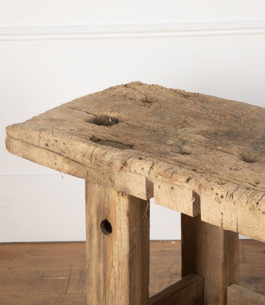 Large 19th Century French Country Workshop Bench Table CO2336300