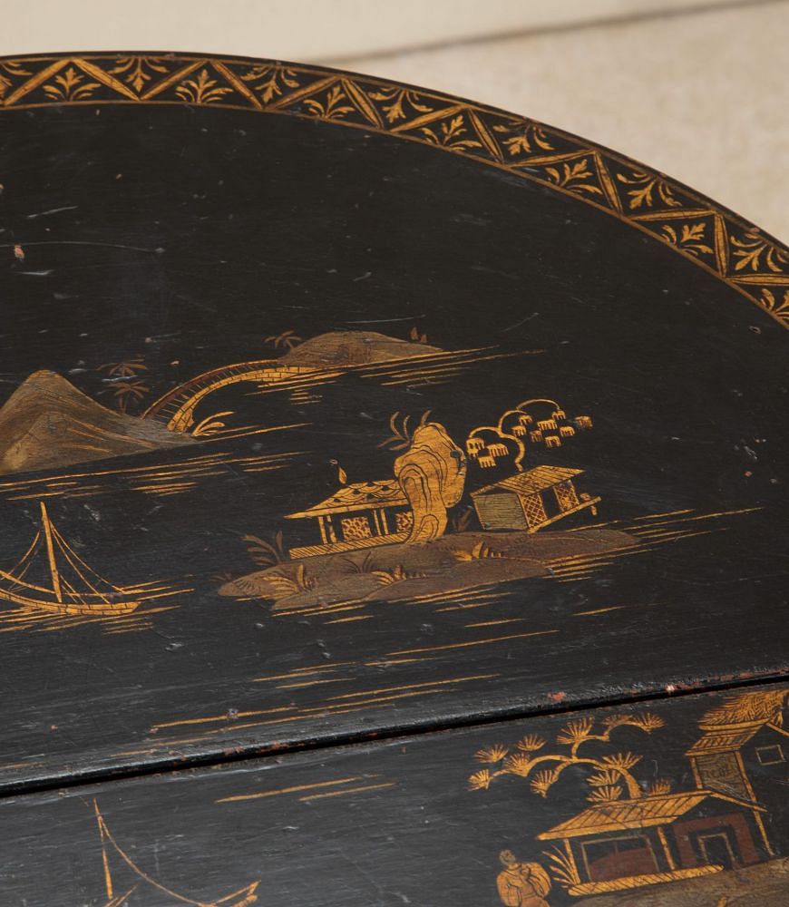 Early 20th Century British Petite Chinoiserie Table CO2643302