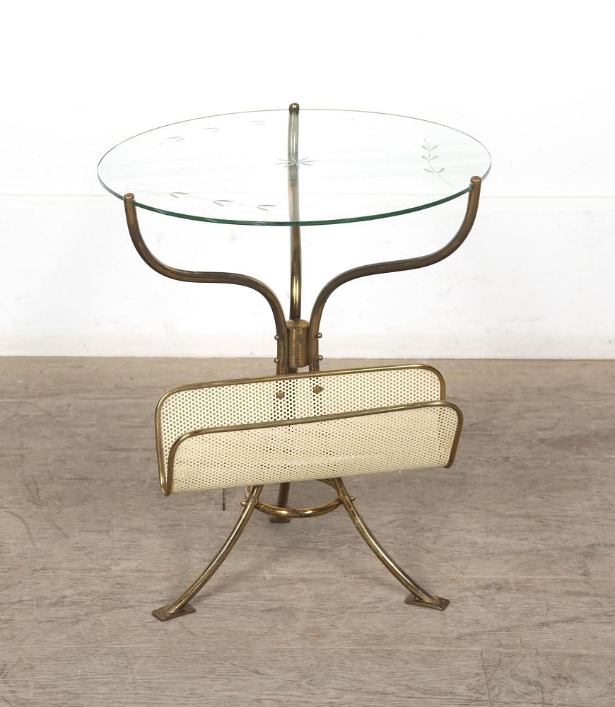 20th Century Wine Table in Brass CO3024903