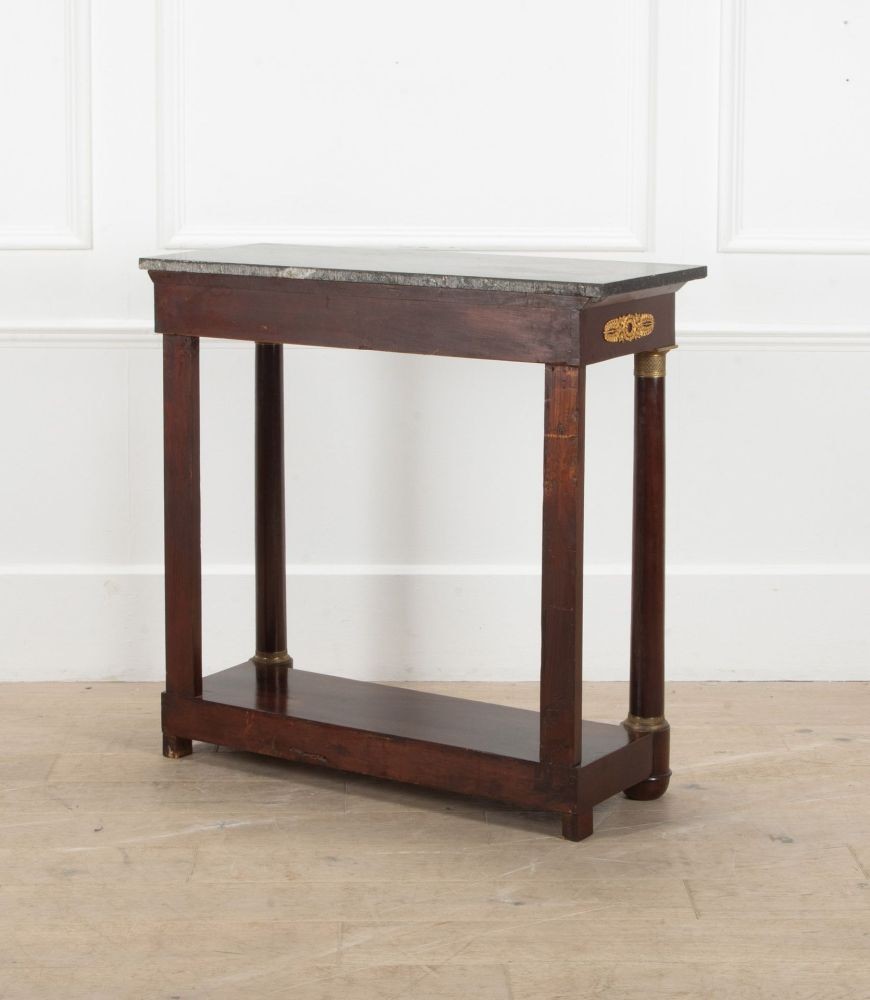 Late 19th Century French Empire Mahogany Console Table CO3239877