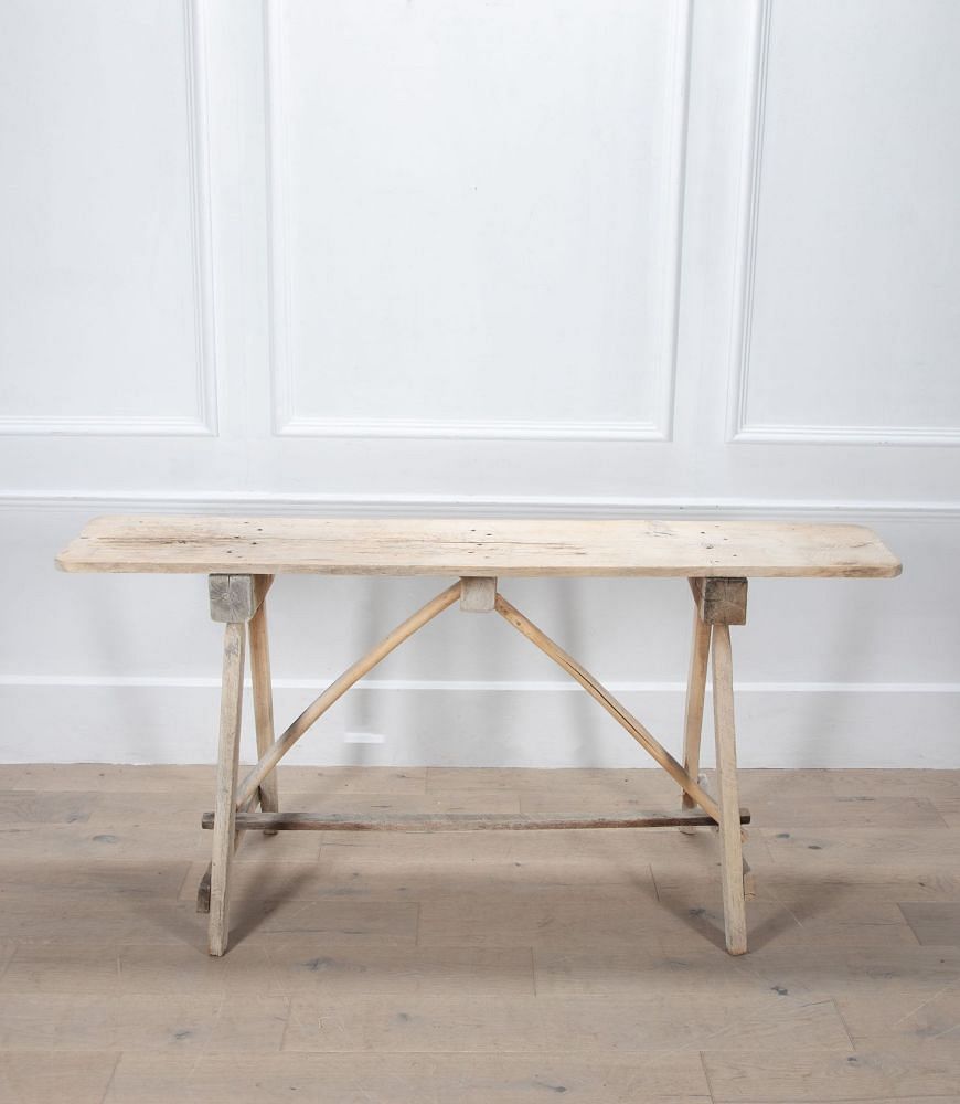 19th Century French Laundry Console Table CO4235340