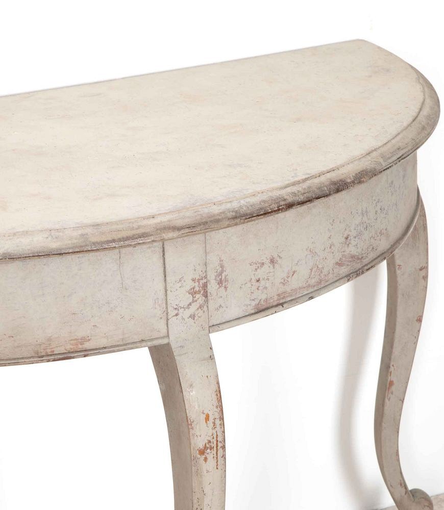 Pair of 19th Century Swedish Demi-Lune Tables CO4441621