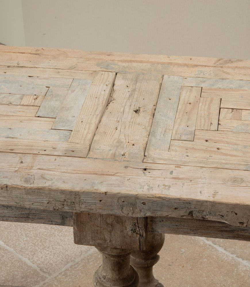 SALE: Pair of Late 19th Century French Pine Console Tables CO4542697