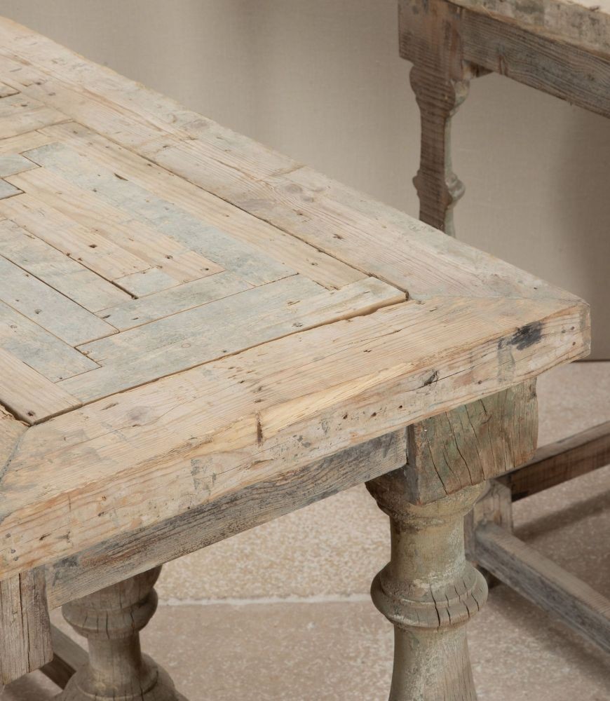 SALE: Pair of Late 19th Century French Pine Console Tables CO4542697