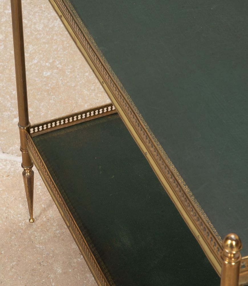 Pair of Mid-Century Maison Jansen Brass Side Tables CO4542701