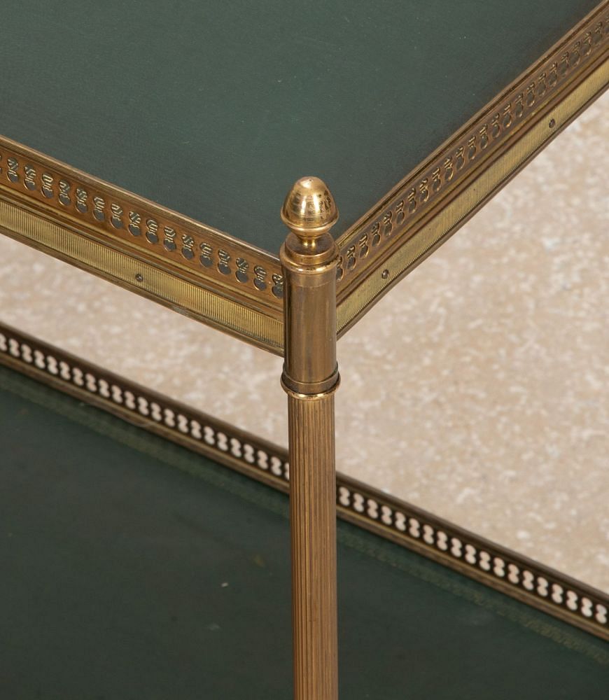 Pair of Mid-Century Maison Jansen Brass Side Tables CO4542701