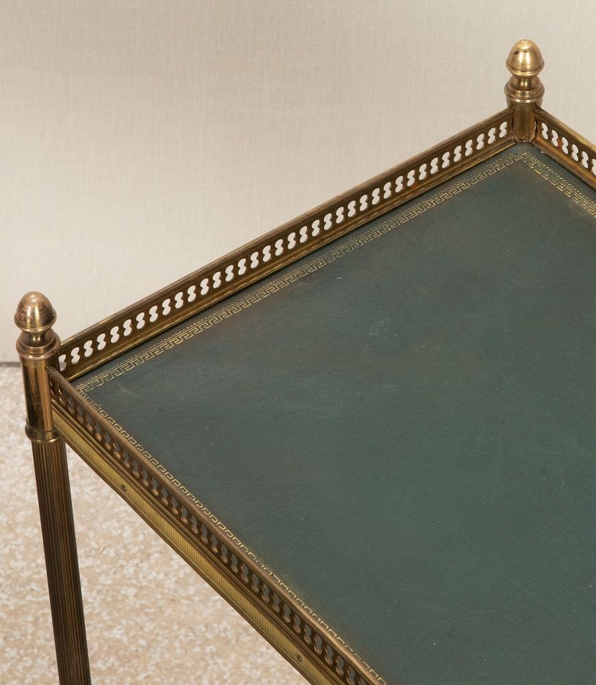 Pair of Mid-Century Maison Jansen Brass Side Tables CO4542701