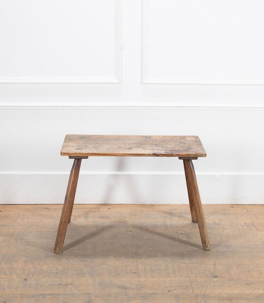 19th Century Primitive Pine Table CO5537216