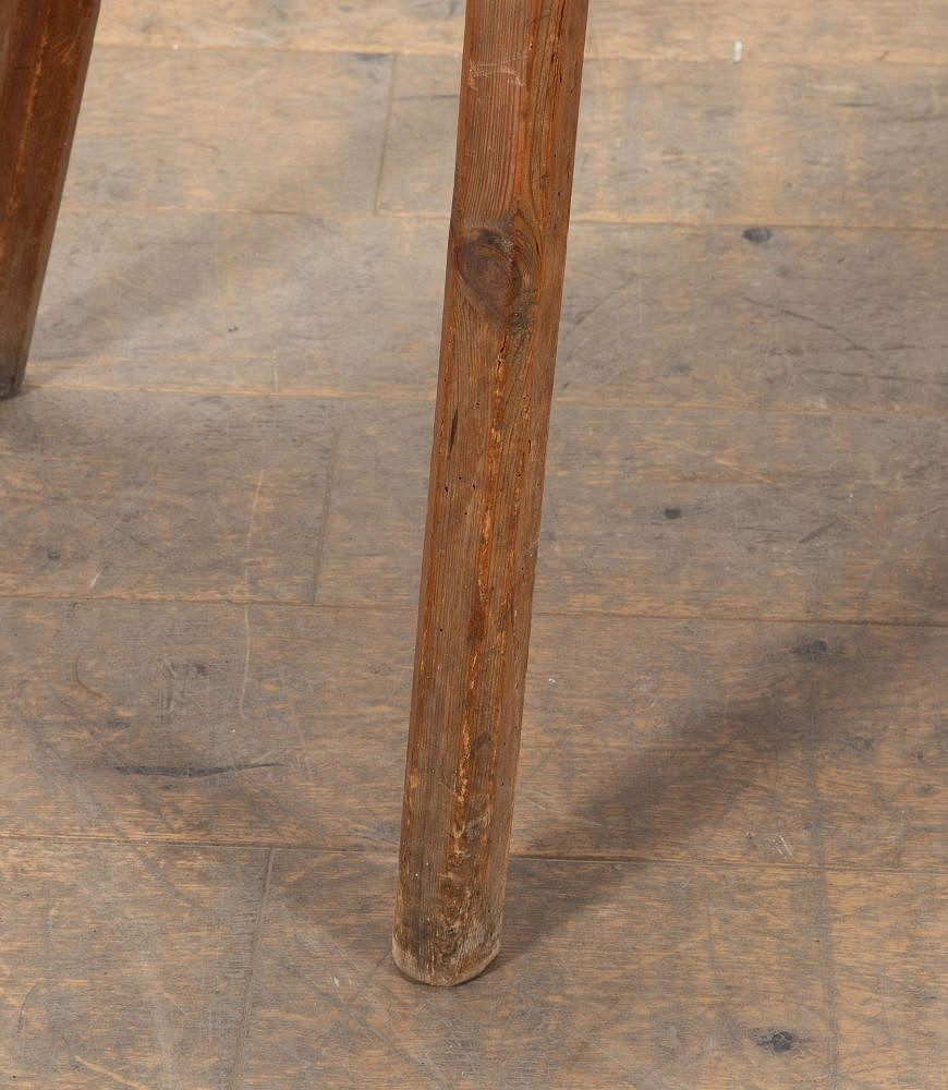 19th Century Primitive Pine Table CO5537216