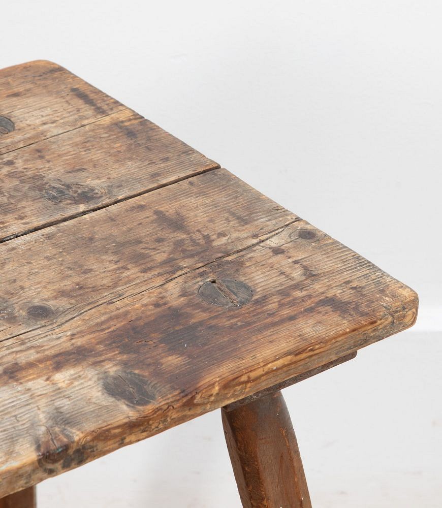 19th Century Primitive Pine Table CO5537216