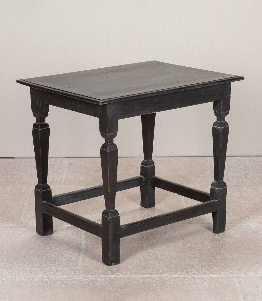 Late 18th Century English Painted Oak Side Table CO5643946