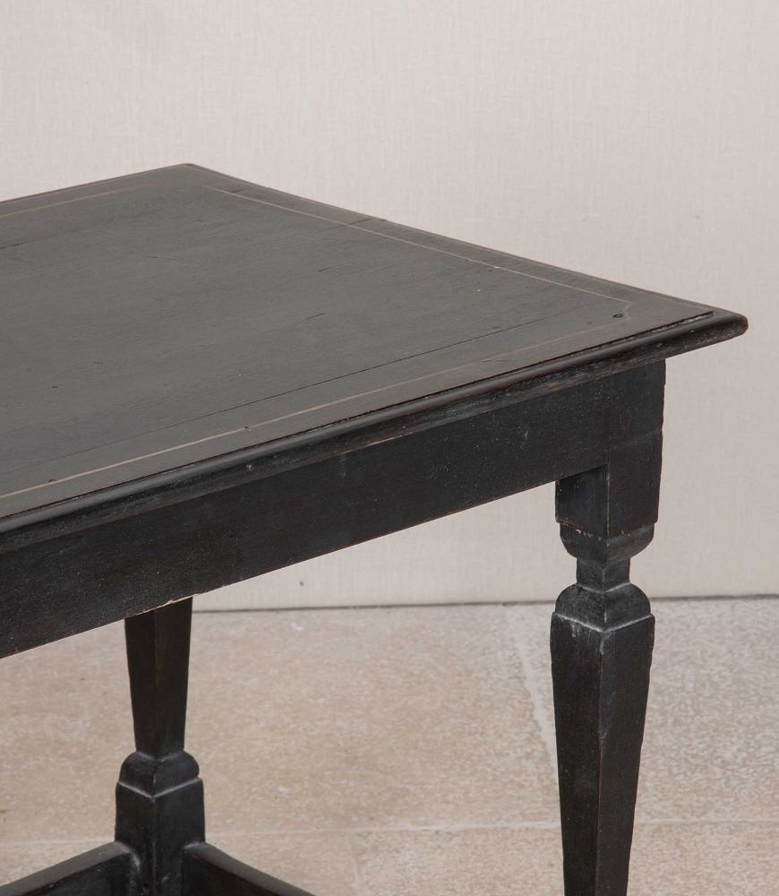 Late 18th Century English Painted Oak Side Table CO5643946