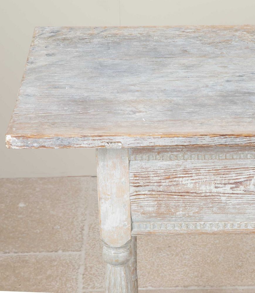 19th Century Swedish Gustavian Table in Original Paint CO6041468