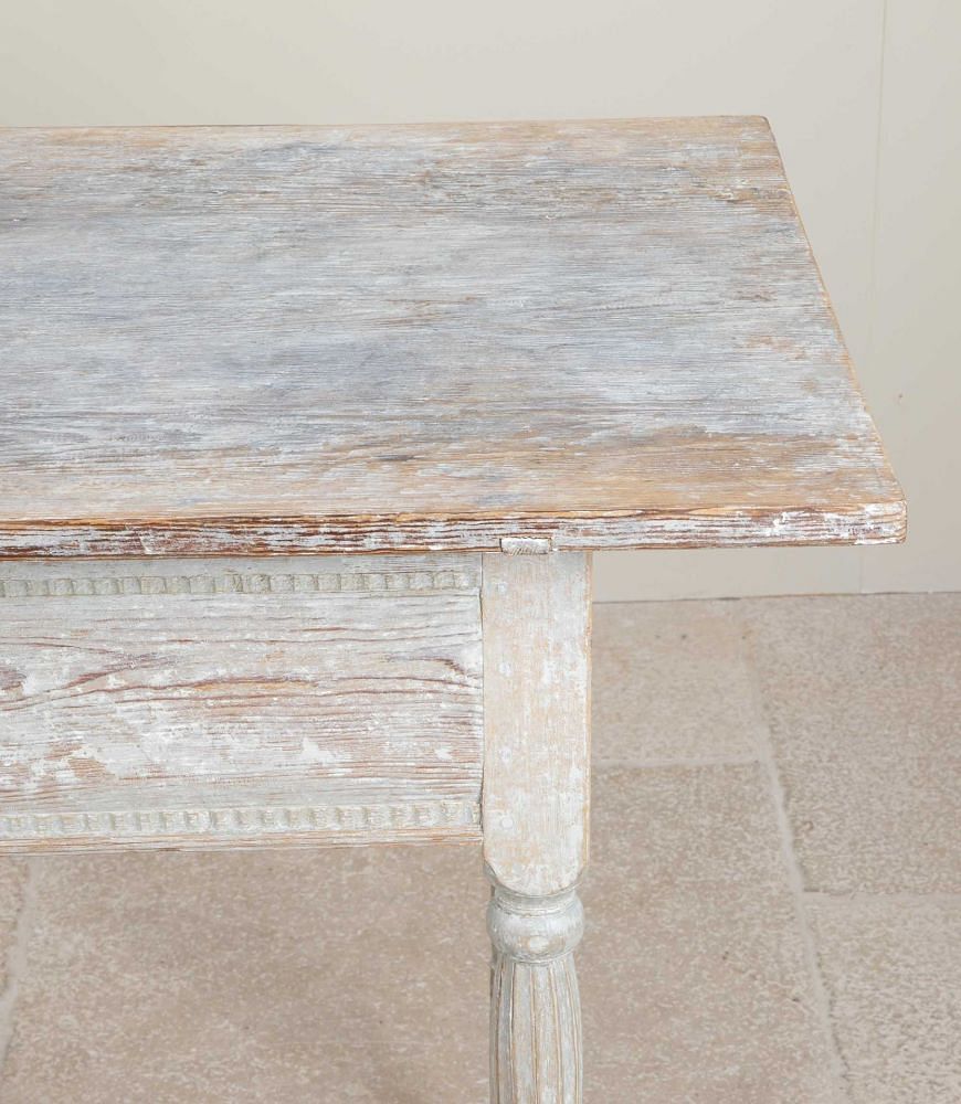 19th Century Swedish Gustavian Table in Original Paint CO6041468