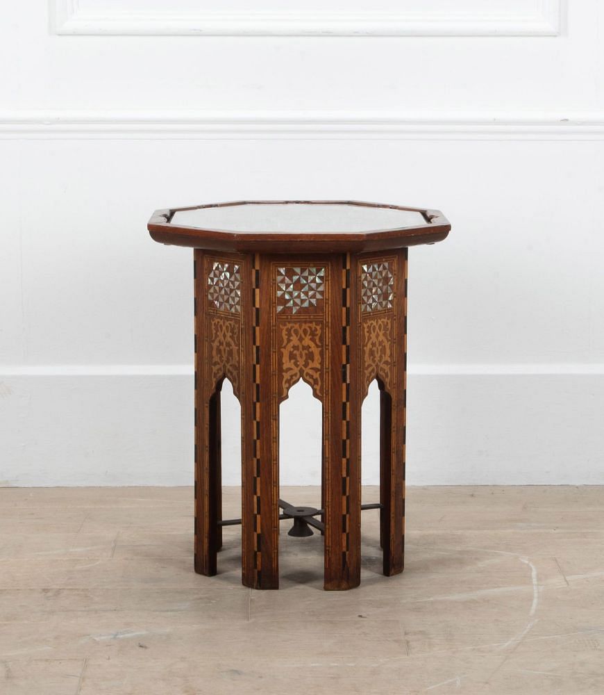 Large 19th Century Syrian Octagonal Table CO7039898