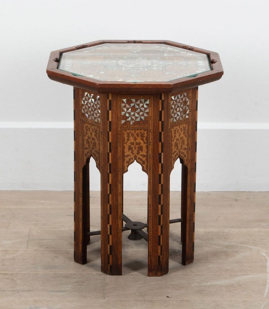 Large 19th Century Syrian Octagonal Table CO7039898