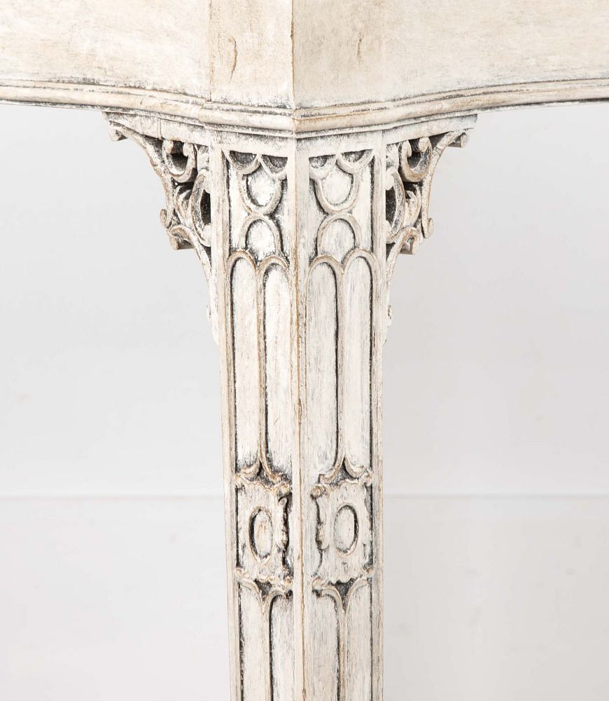 A Painted Chippendale revival side table CO8437306