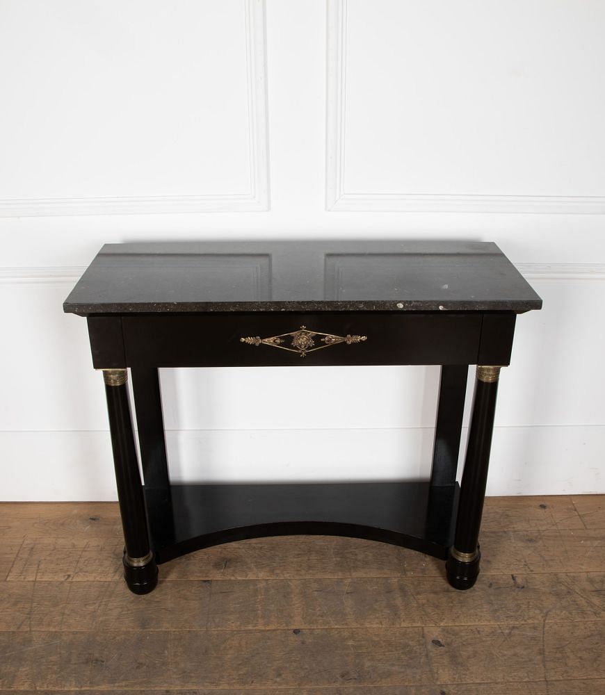 Early 20th Century Ebonised Console Table in the Empire Style CO8536447