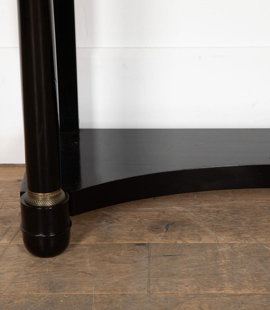 Early 20th Century Ebonised Console Table in the Empire Style CO8536447