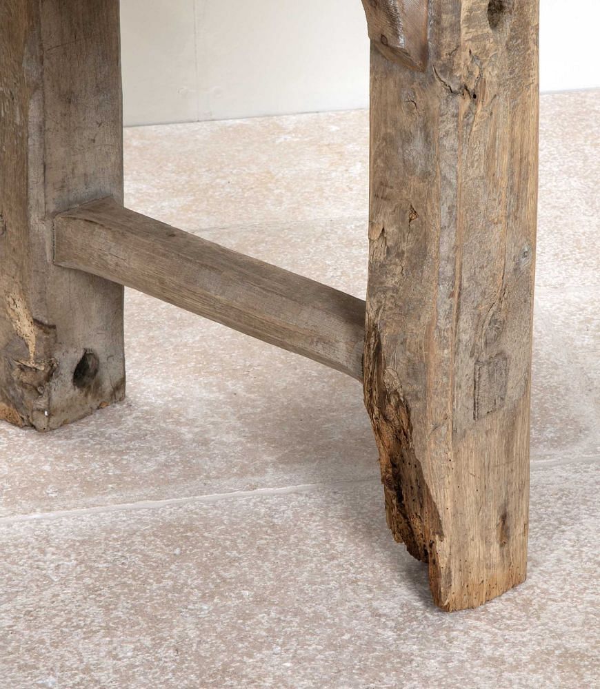 19th Century French Rustic Console Table or Work Bench CO8541846