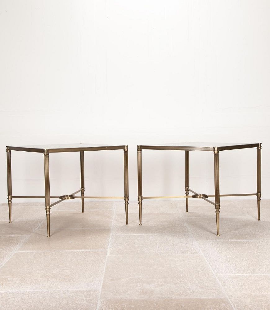 20th Century Italian Bronze Side Tables from the Savoy Hotel, London CT3541770