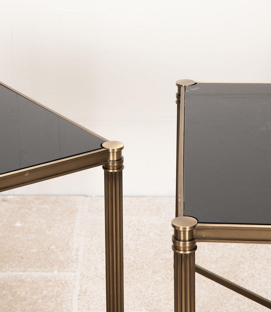 20th Century Italian Bronze Side Tables from the Savoy Hotel, London CT3541770